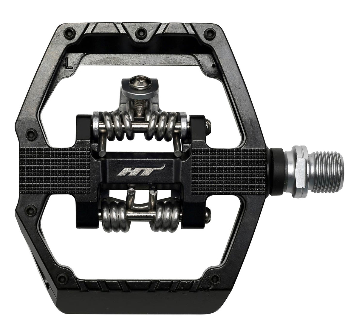 HT Components GD1 Pedals (Alloy / CNC CRMO) - Black