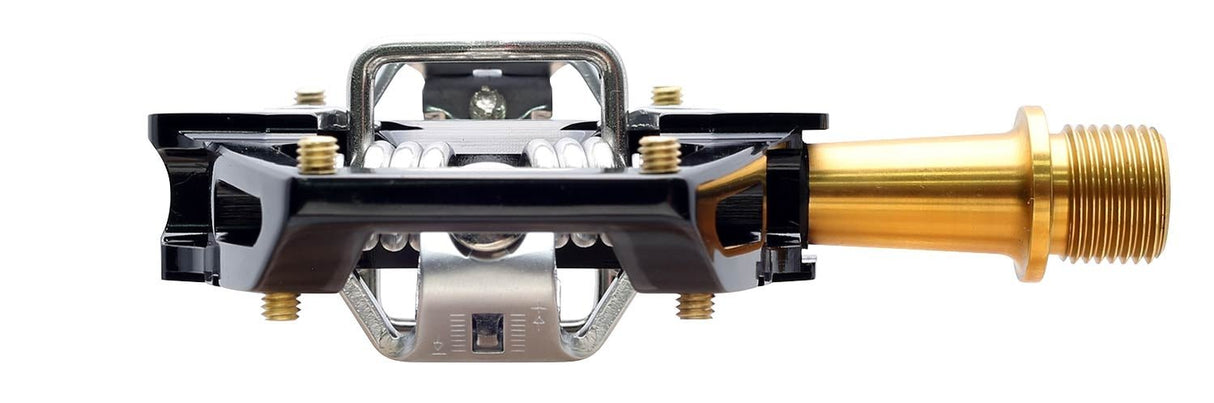 HT Components T2T Pedals (Alloy / CNC Ti - 80kg rider max) - Black