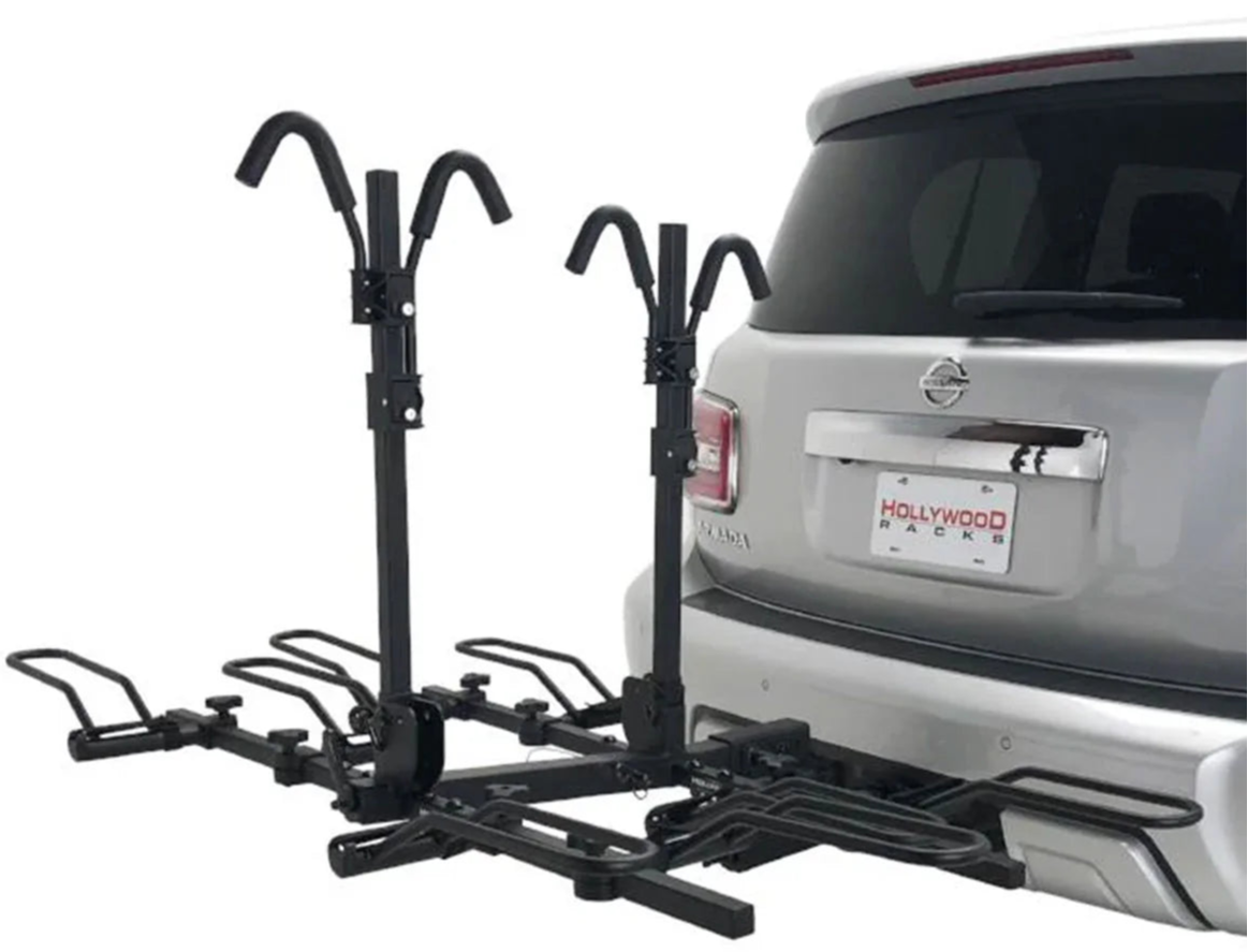 Hollywood Racks HW0005 Sport Rider - SE 4 Bike Platform Style Rack 2" Rec.