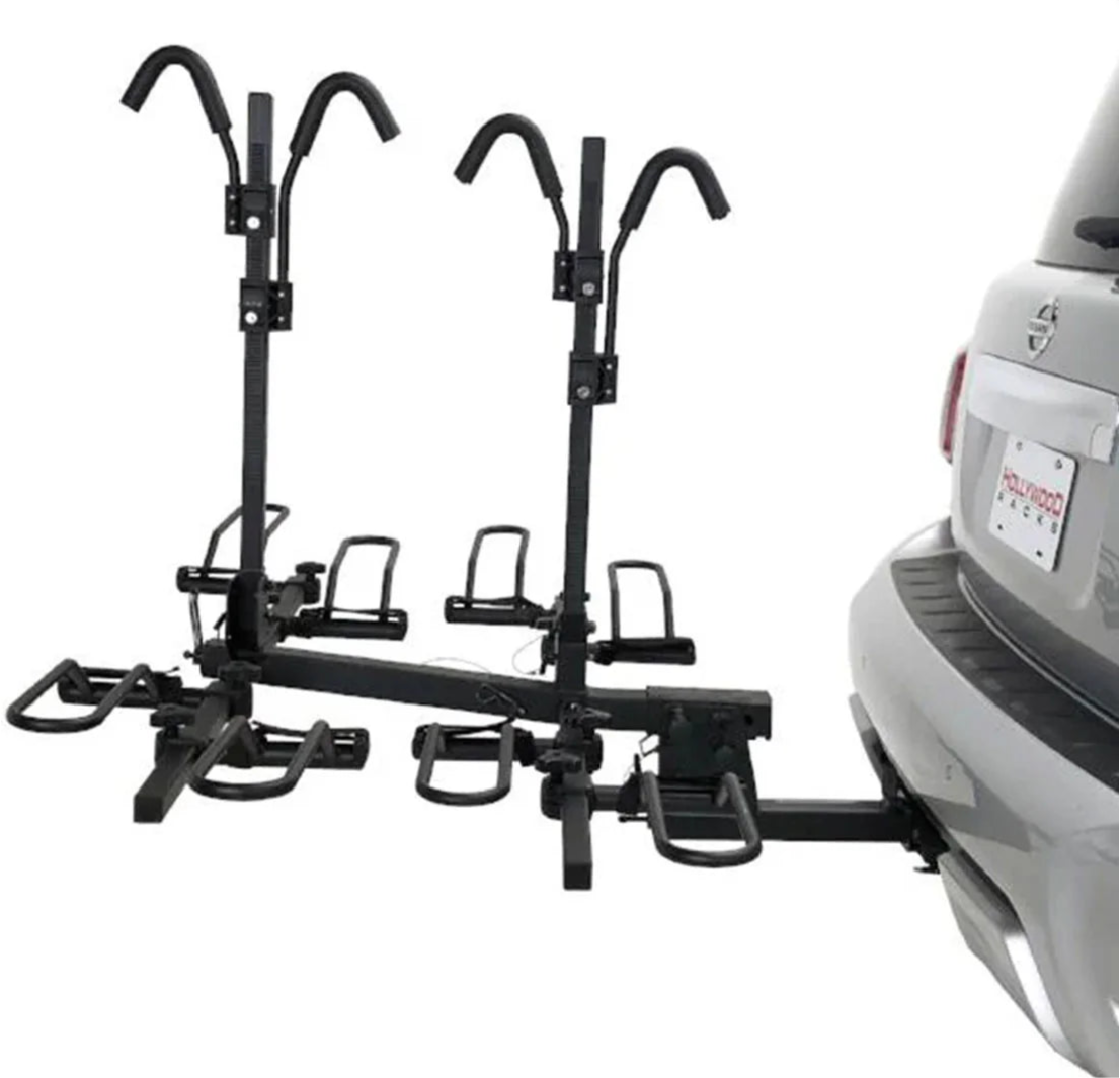 Hollywood Racks HW0005 Sport Rider - SE 4 Bike Platform Style Rack 2" Rec.