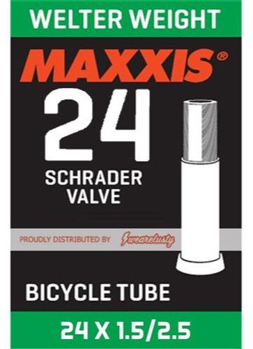 Maxxis 24 X 1.5/2.5 Welter Weight  Tube ( Schrader SV 48mm )