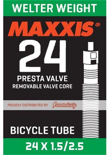 Maxxis 24 X 1.5/2.5 Welter Weight  Tube ( Presta FV SEP 48mm )