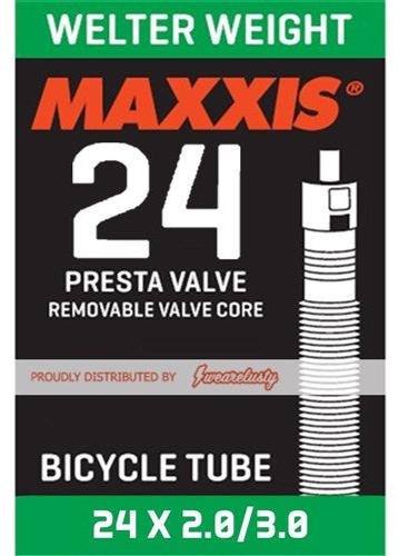 Maxxis 24 X 2.0/3.0  Welter Weight Tube ( Presta FV SEP 48mm )