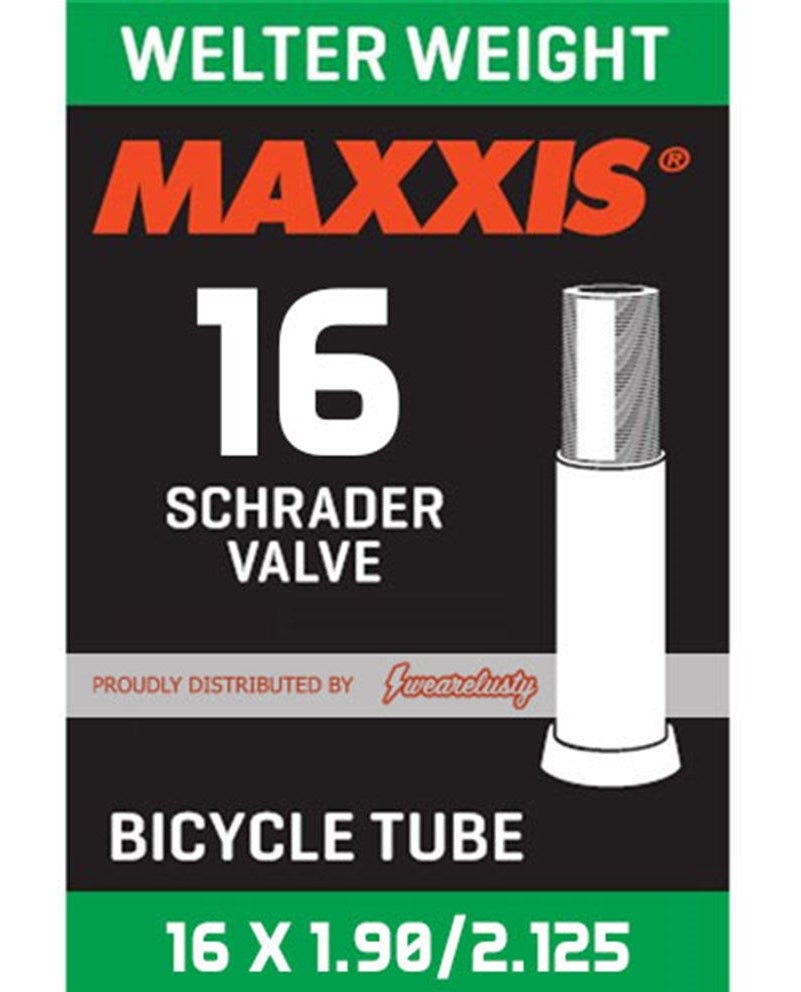 Maxxis Welter Weight 16 x 1.90/2.125 Schrader Tube SV 48mm