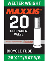 Maxxis Welter Weight 20x1 1/4x1 3/8 Schrader Tube SV 48mm