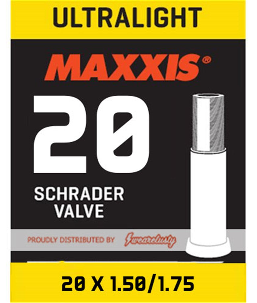 Maxxis Ultralight 20x1.50/1.75 Tube Schrader Valve 48mm