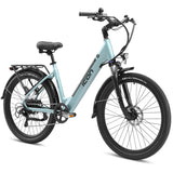 Icon EB-ONE 26" Step-Thru Hub Drive Glacier Mint Electric Bike