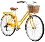 Icon Retro Loretta 7-Speed Alloy 700c Ladies Bike Mango