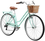 Icon Retro Loretta Ladies 7-Speed Alloy 700c Bike Mint