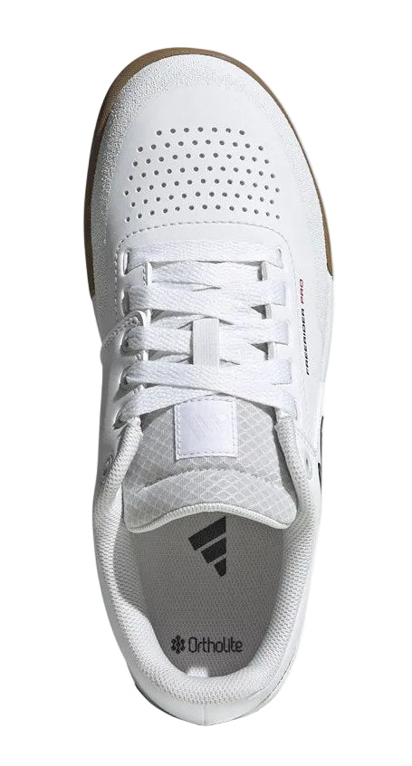FIVE TEN FREERIDER PRO FLAT MOUNTAIN BIKE SHOES FTWR WHT/CORE BLK/RED