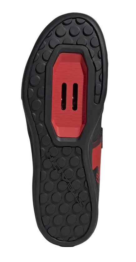 FIVE TEN HELLCAT PRO CLIP-IN MOUNTAIN BIKE SHOES CORE BLK/CORE BLK/RED