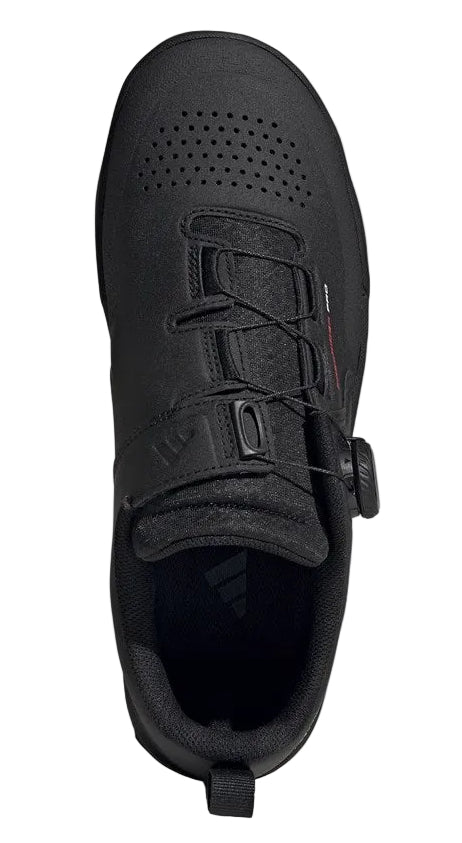 FIVE TEN FREERIDER PRO BOA FLAT MOUNTAIN BIKE SHOES CORE BLK/RED/FTWR WHT