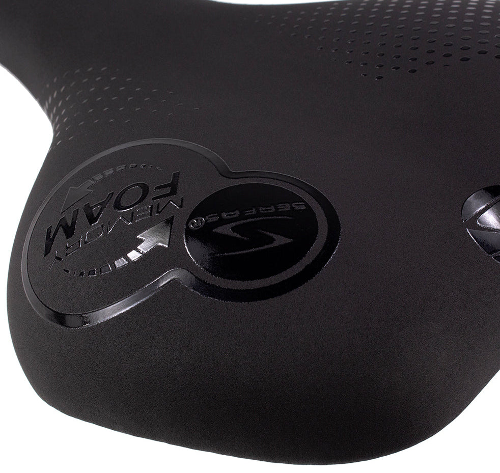 Serfas Tailbones Memory Foam 10 Bike Saddle