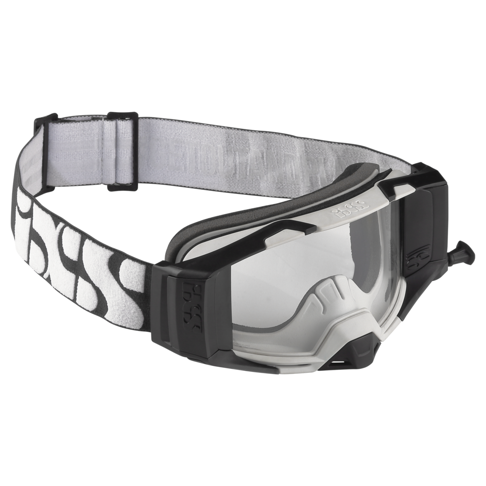 iXS Trigger+ Frame Roll-Off  Goggles White Lens