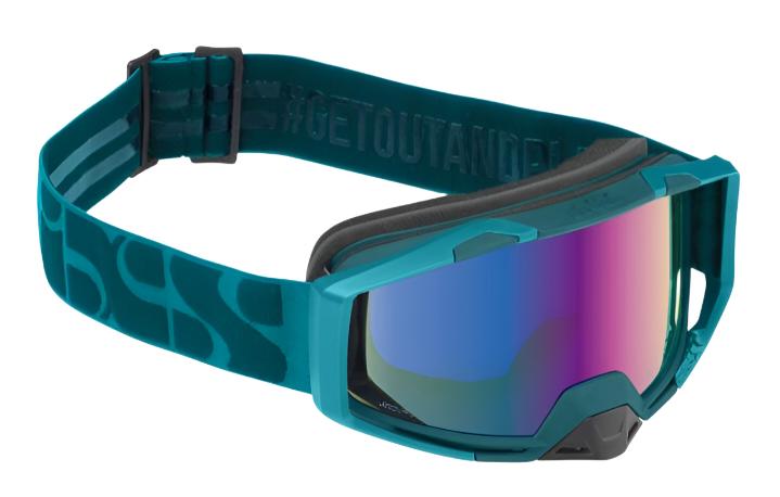 iXS Trigger Frame Everglade Lens Goggles Mirror Cobalt