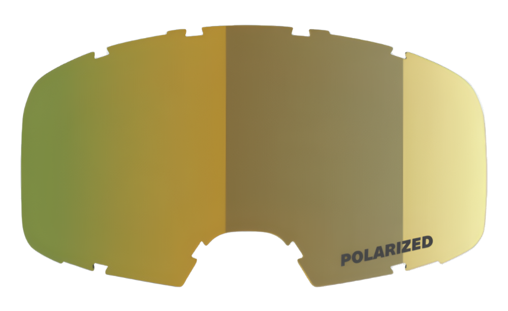 iXS  Polarized Goggles Replacement Lens Amber Mirror Gold 