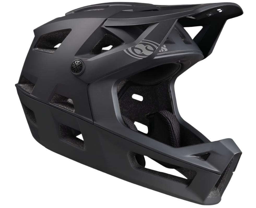 iXS Trigger Full Face Helmet  Black Small/Medium (54-58cm) 