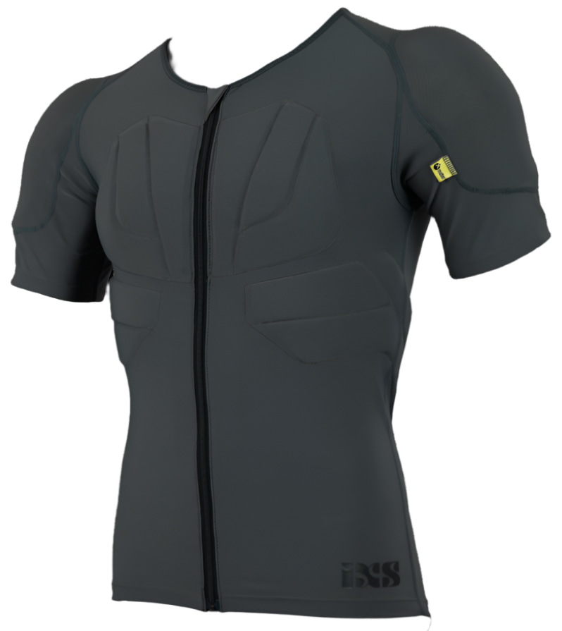 iXS Carve Upper Body Protective Jersey Grey front