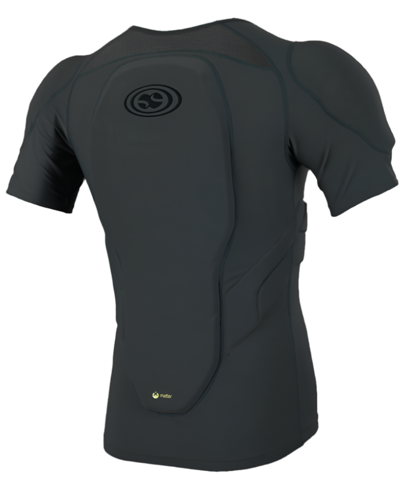 iXS Carve Upper Body Protective Jersey Grey back