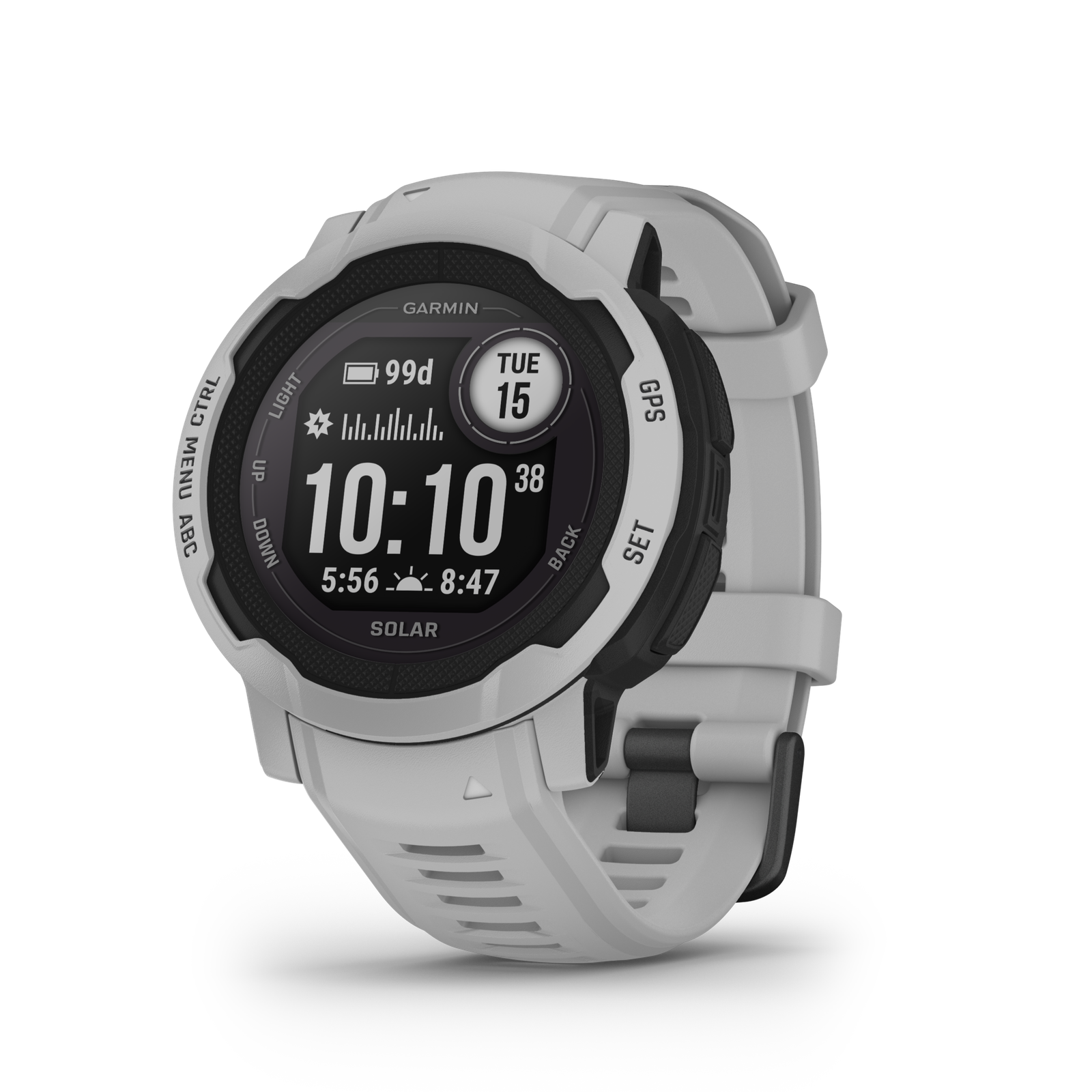 Garmin Instinct Solar Mist Grey Watch – Crooze
