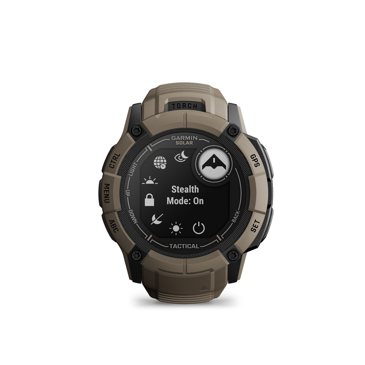 Garmin Instinct 2X Solar Tactical Edition Watch Coyote Tan