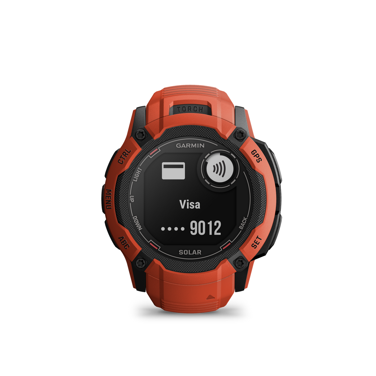 Garmin Instinct 2X Solar Flame Red Watch Crooze Australia