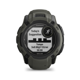 Garmin Instinct 2X Solar Watch Moss