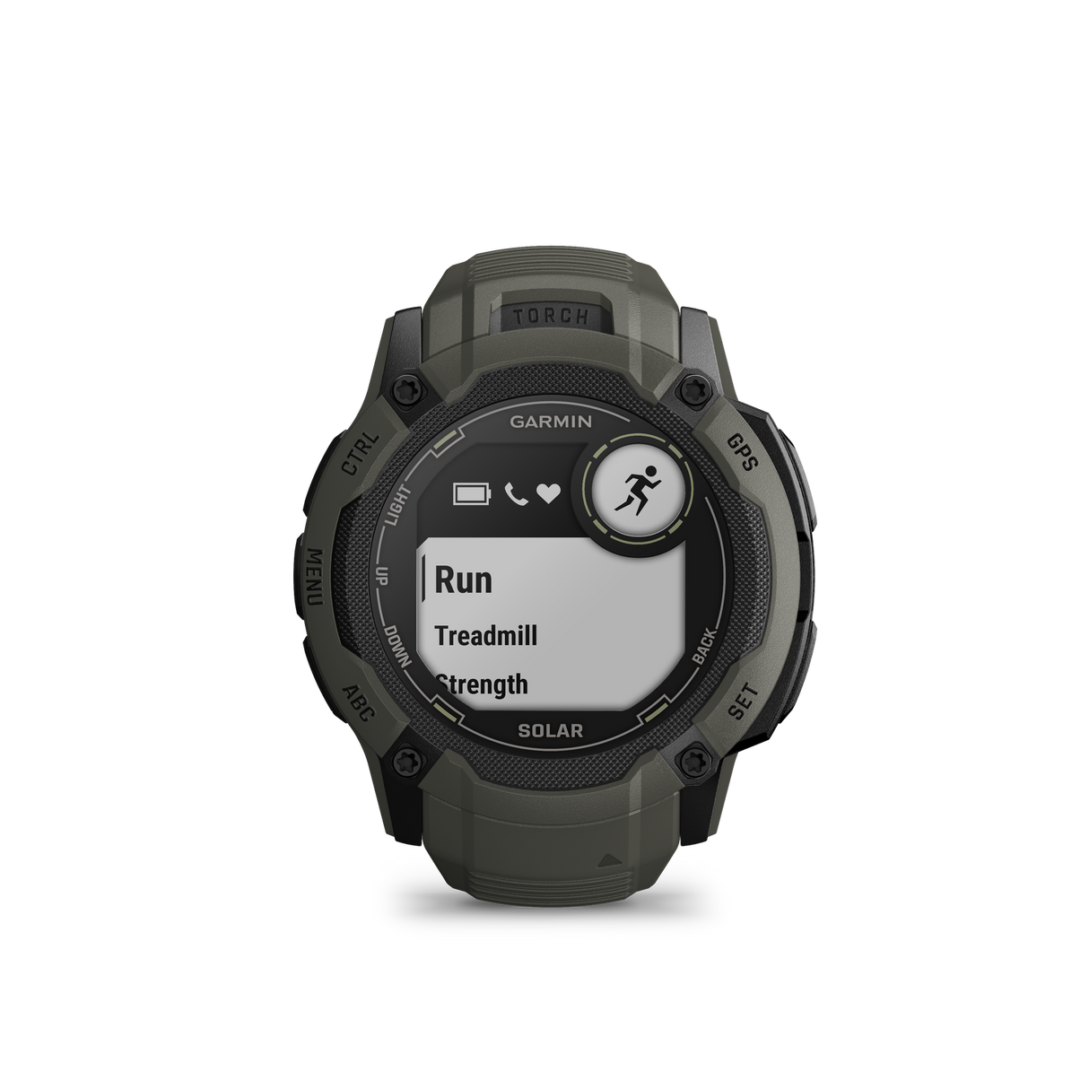 Garmin Instinct 2X Solar Watch Moss