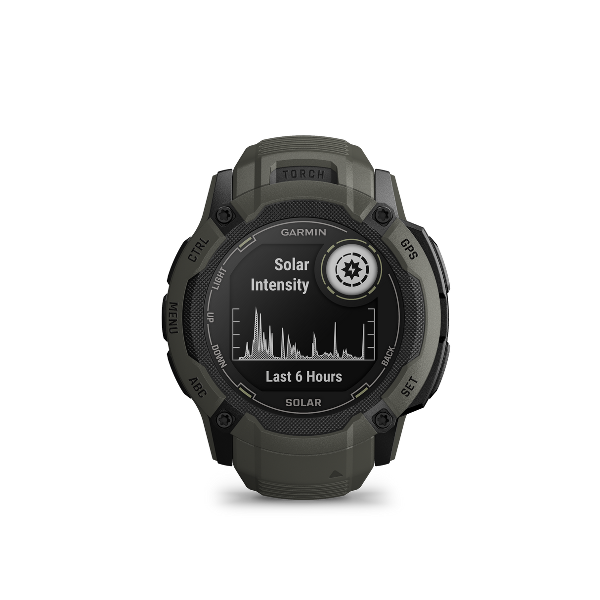 Garmin Instinct 2X Solar Watch Moss