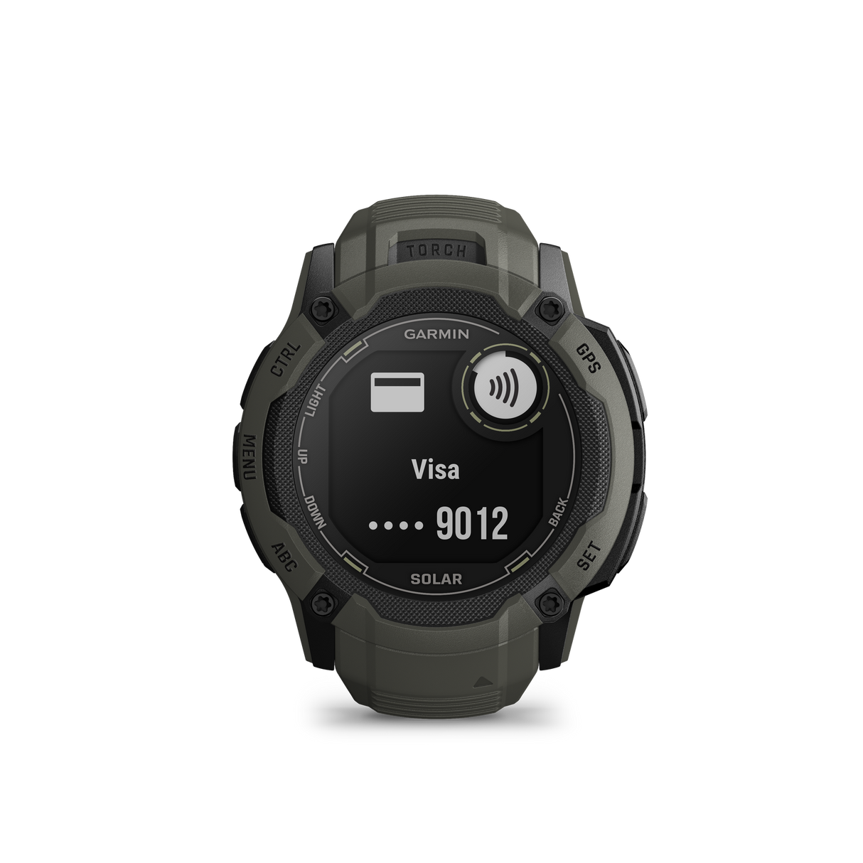 Garmin Instinct 2X Solar Watch Moss