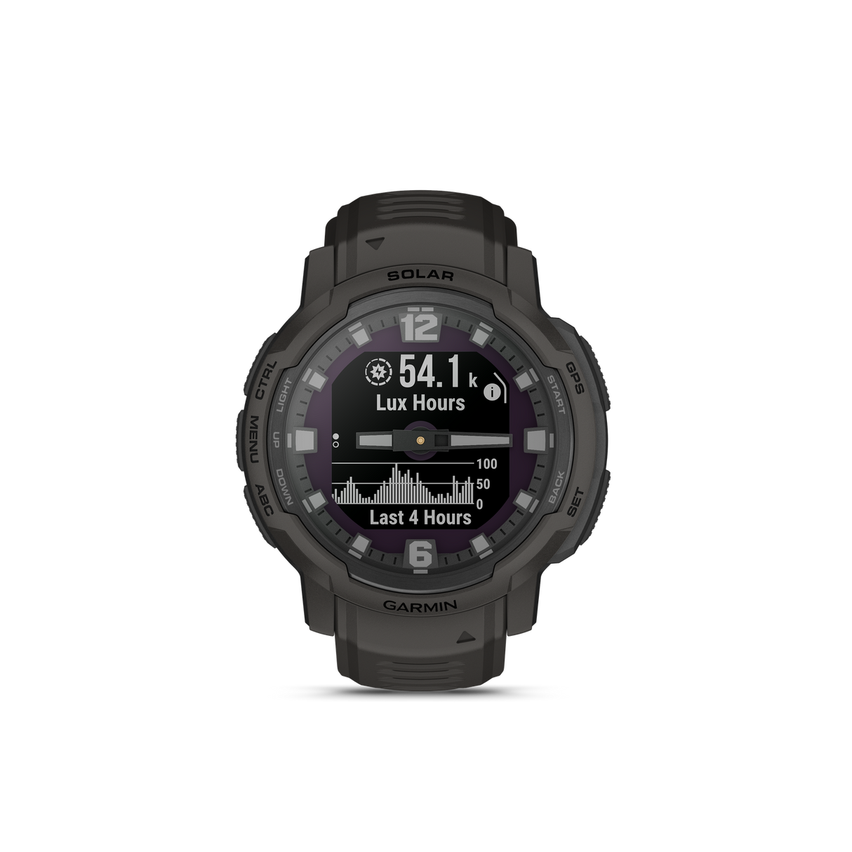 Garmin Instinct Crossover Solar Graphite Watch