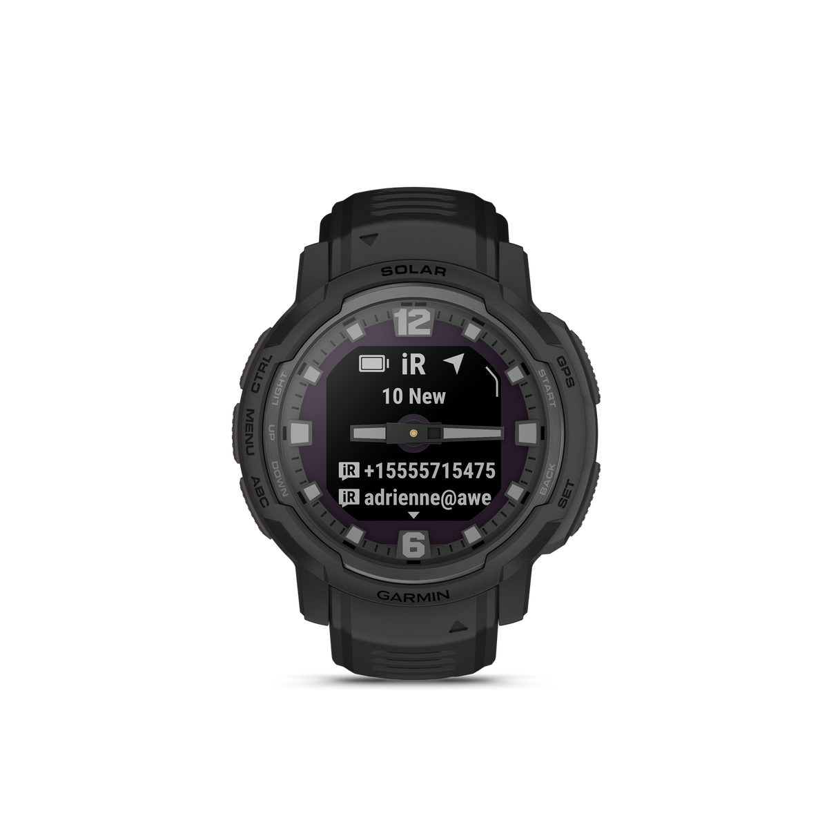 Garmin Instinct Crossover Solar Tactical Edition Black Watch