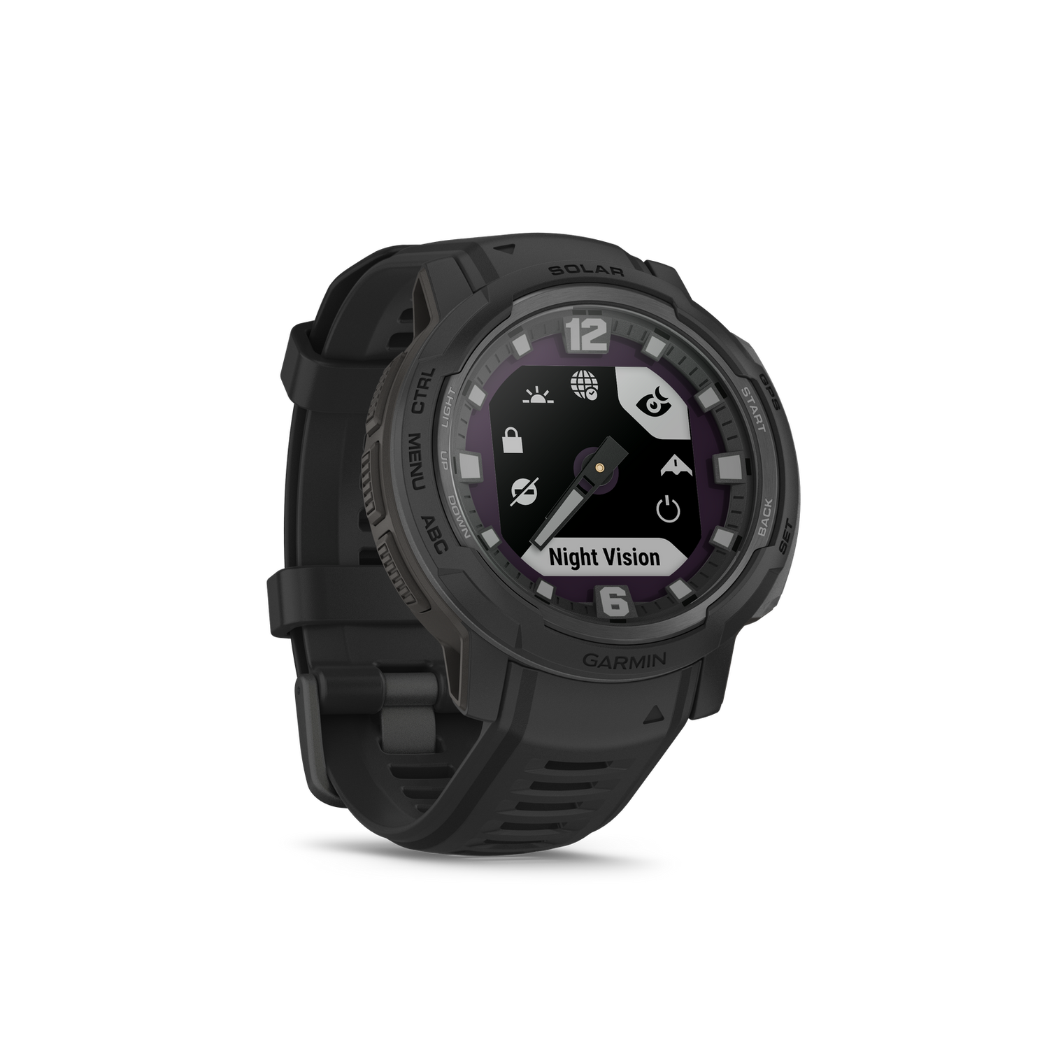 Garmin Instinct Crossover Solar Tactical Edition Black Watch – Crooze
