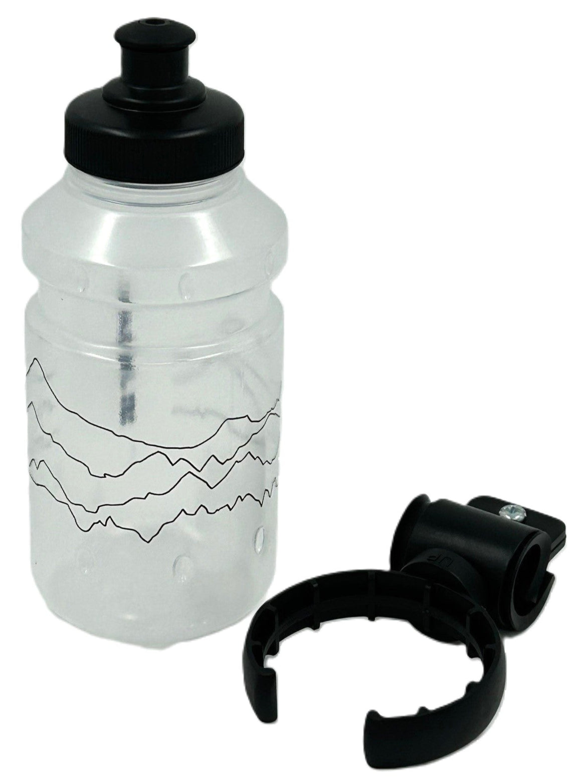 JetBlack 350ml Kids Bottle with Holder