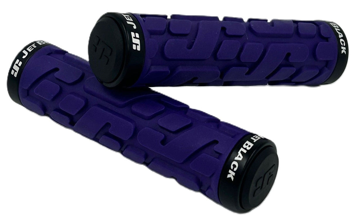JetBlack Rivet Lock-On Bike Grips