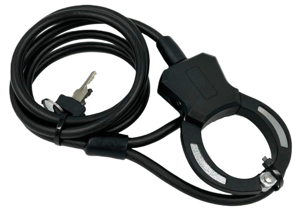 Jetblack Cuff Cable Key Lock 8x1500