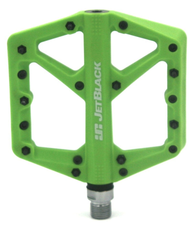JetBlack Thermolite MTB Pedals Sealed Bearings Chromoly Axle