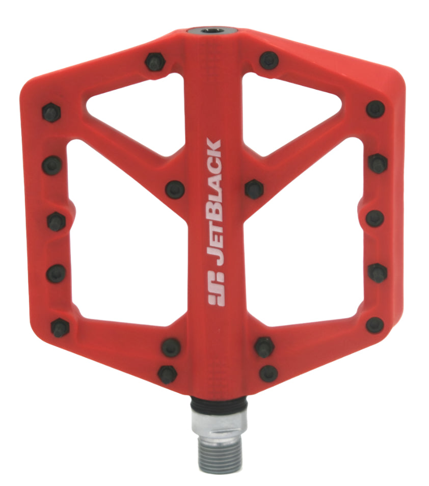 JetBlack Thermolite MTB Pedals Sealed Bearings Chromoly Axle