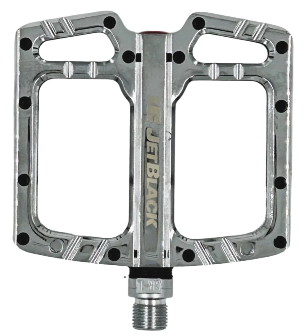 Jetblack Ultralite MTB Pedals Low Profile Sealed Bearings Cromo Axle