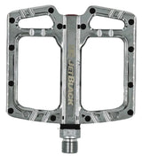 Jetblack Ultralite MTB Pedals Low Profile Sealed Bearings Cromo Axle