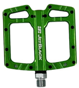Jetblack Ultralite MTB Pedals Low Profile Sealed Bearings Cromo Axle