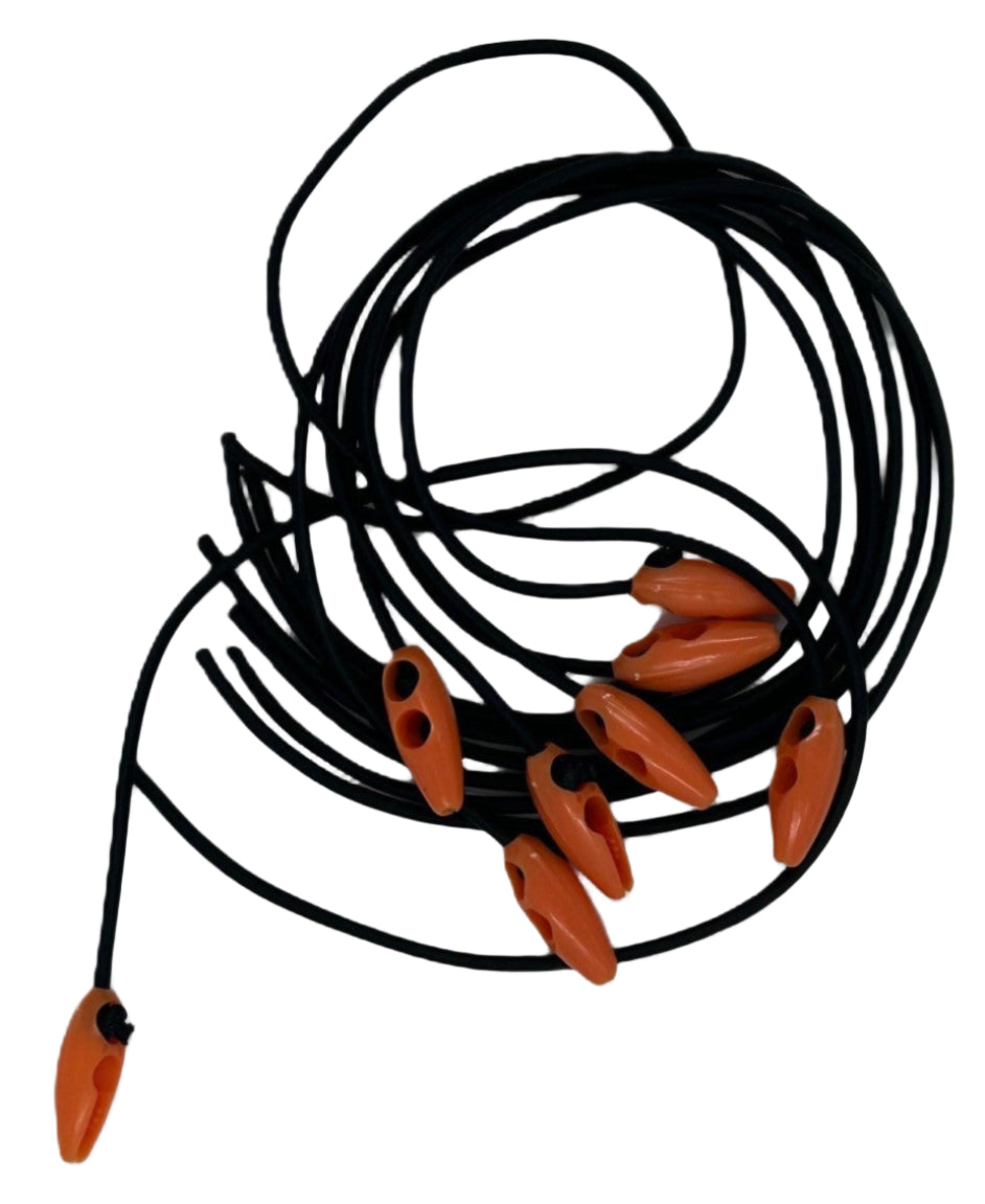 JetBlack Bungee Pack 8pc for 4-Bike JetRack with Hex Key