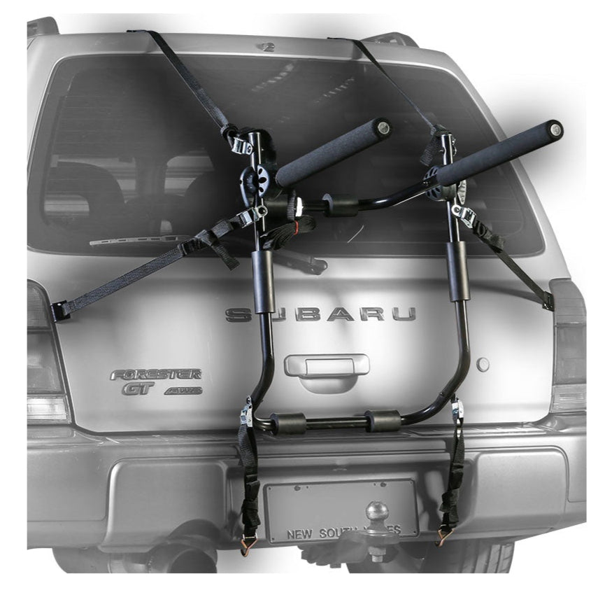 JetBlack Jetrack 3-Bike Trunk Rack with 6 Bungee Cords