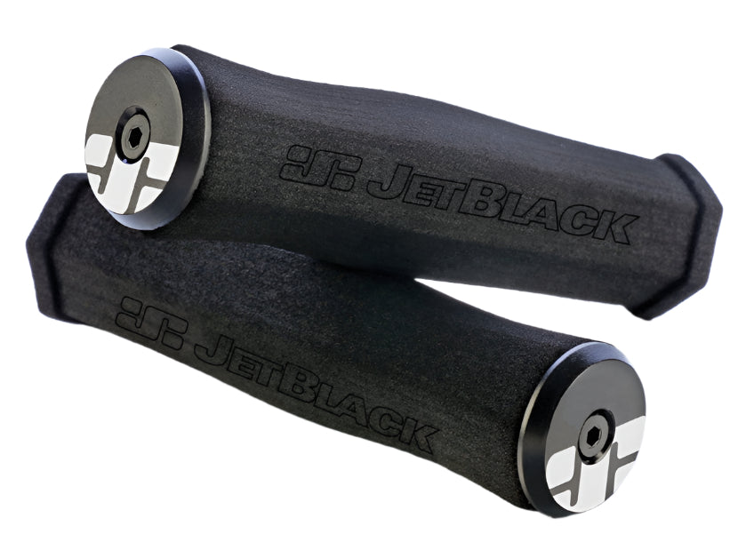 JetBlack Softy Foam Grips Black
