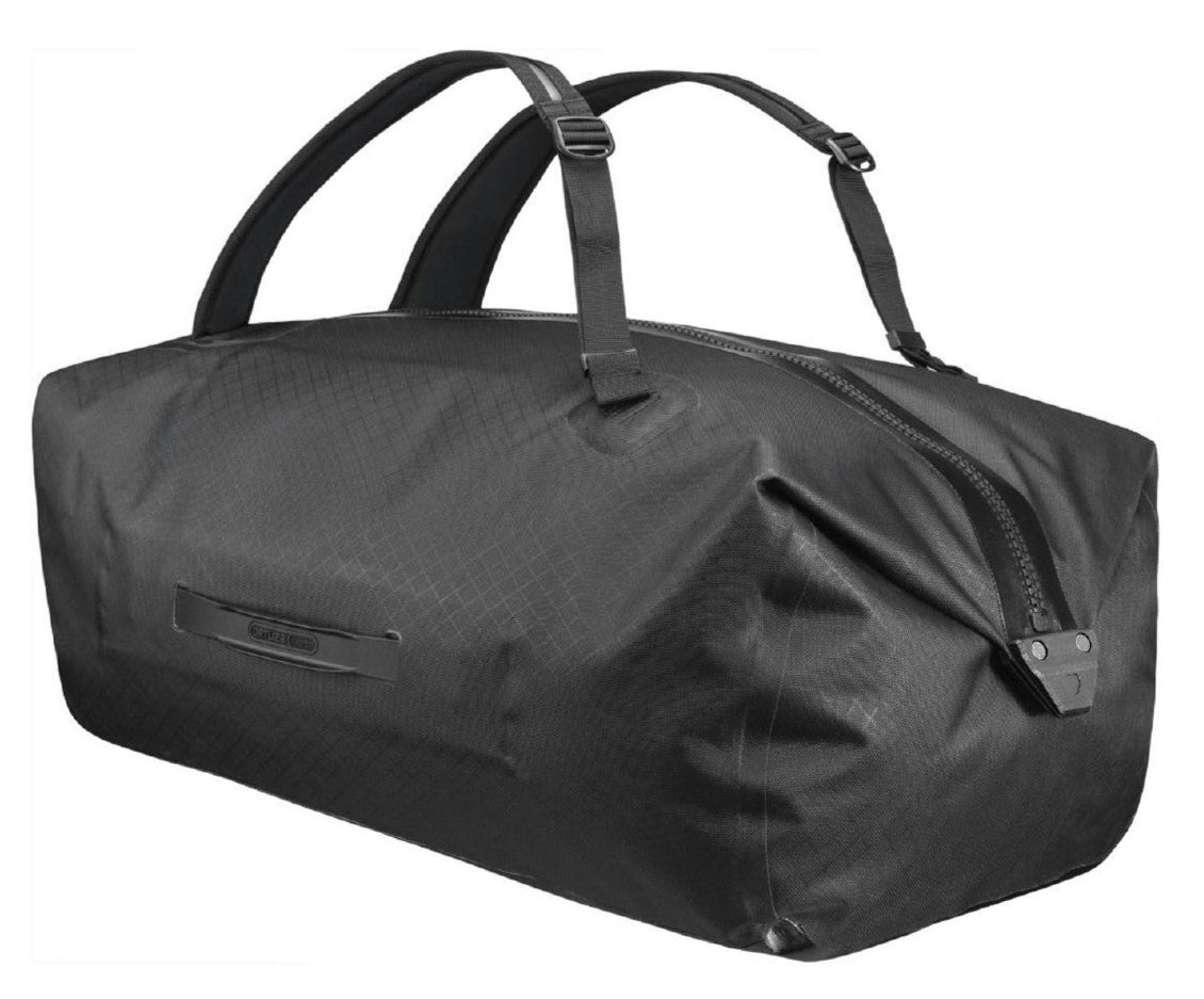 ORTLIEB DUFFLE TRAVEL BAG BLACK EMBOSSED