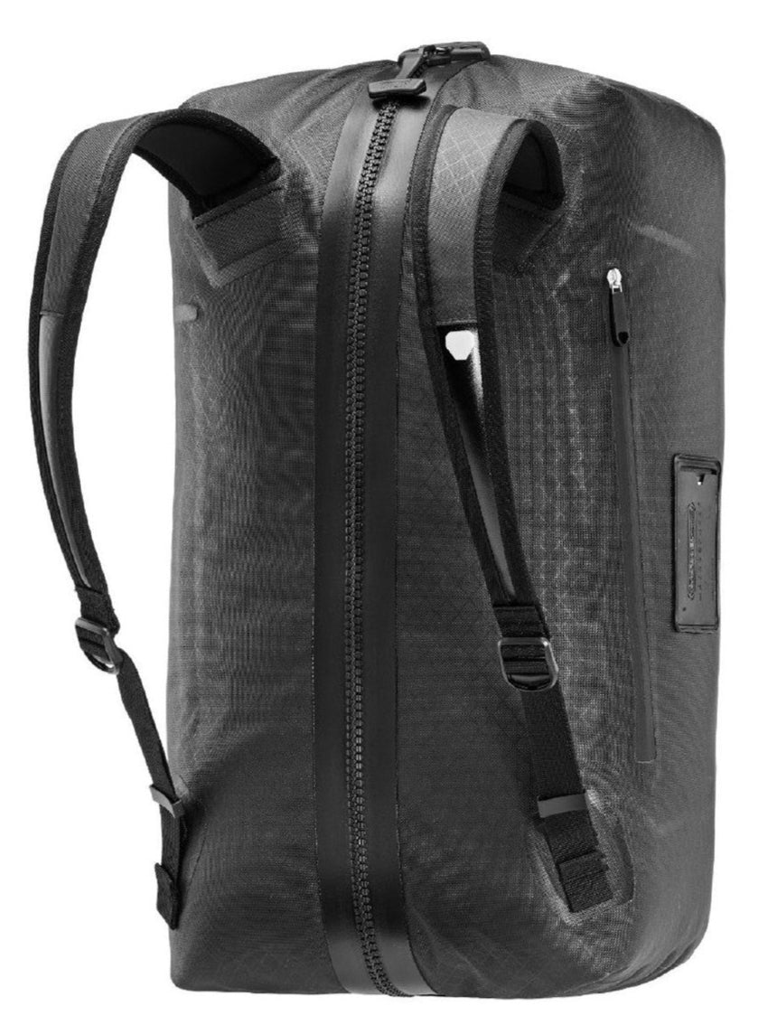 ORTLIEB DUFFLE TRAVEL BAG BLACK EMBOSSED