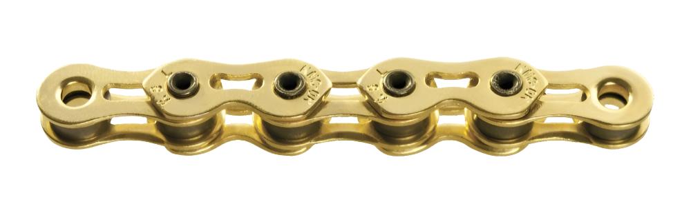 KMC SINGLE SPEED WIDE 112 LINKS CHAIN GOLD 1/8"