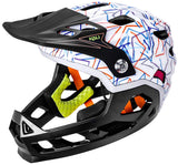 Kali Maya Full Face Child Helmet Flint/Multi
