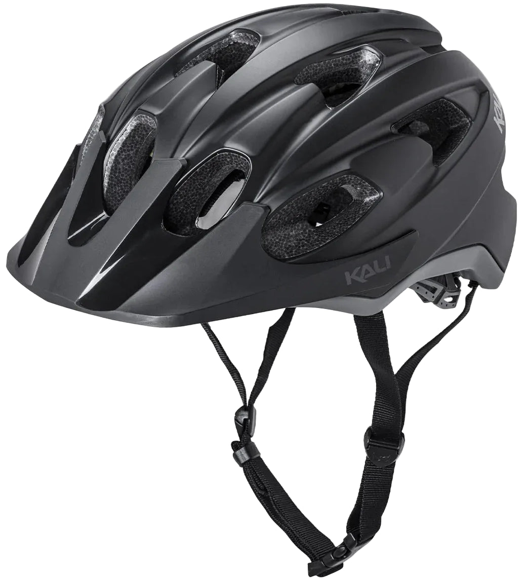 Kali Pace Solid Matte Black/Grey Helmet