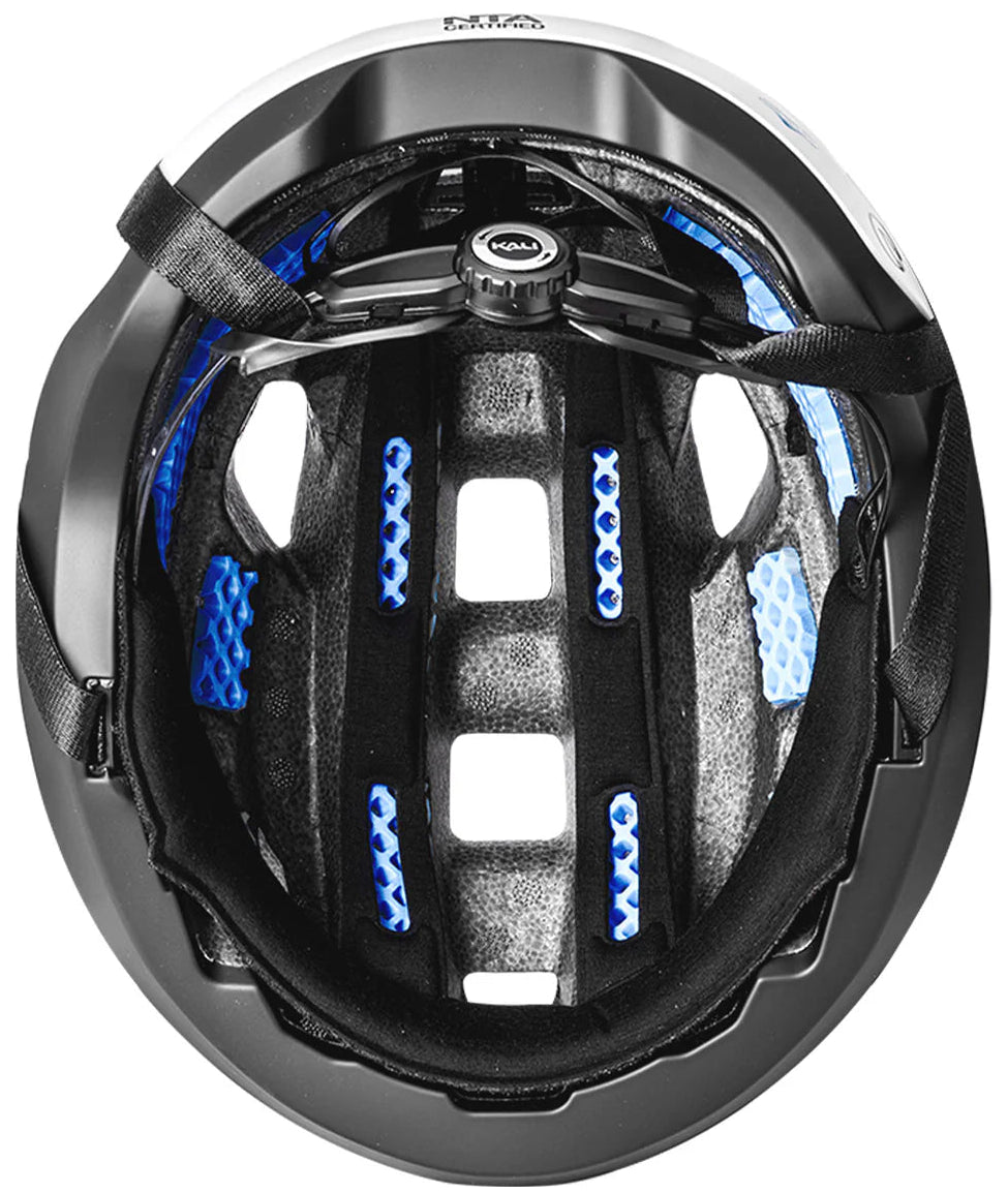 Kali Traffic Basic Solid Matte White/Black Helmet